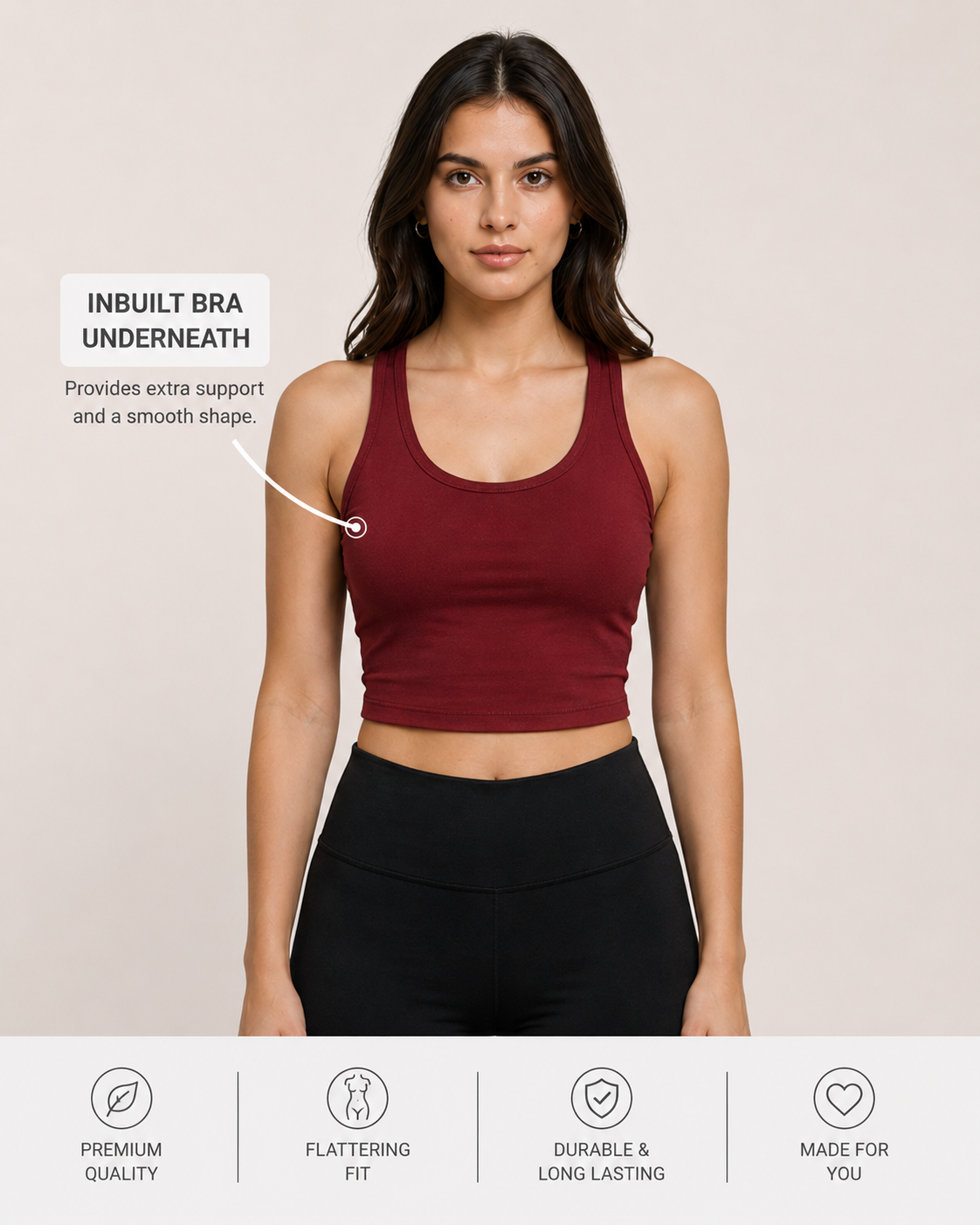 Cross Back Crop top 101