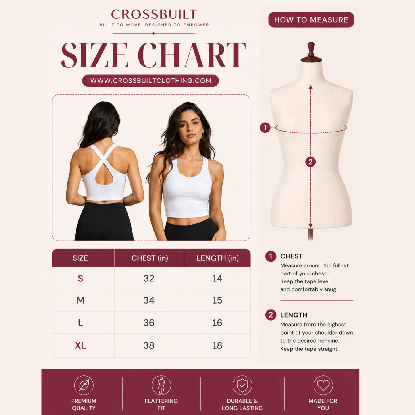 Cross Back Crop top 101