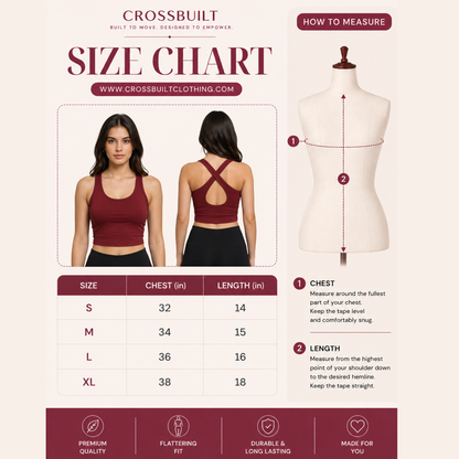 Cross Back Crop top 101