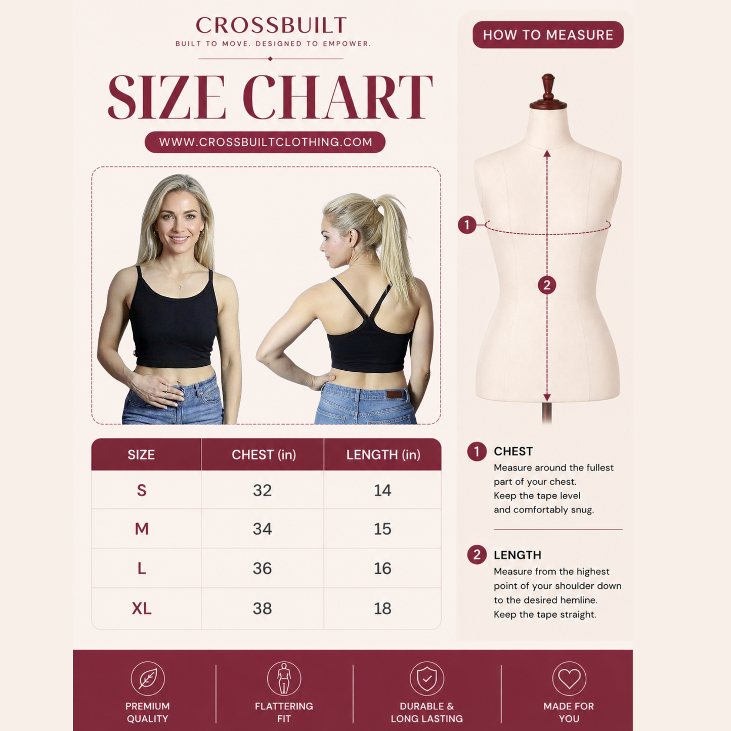 Cross Back Crop Top