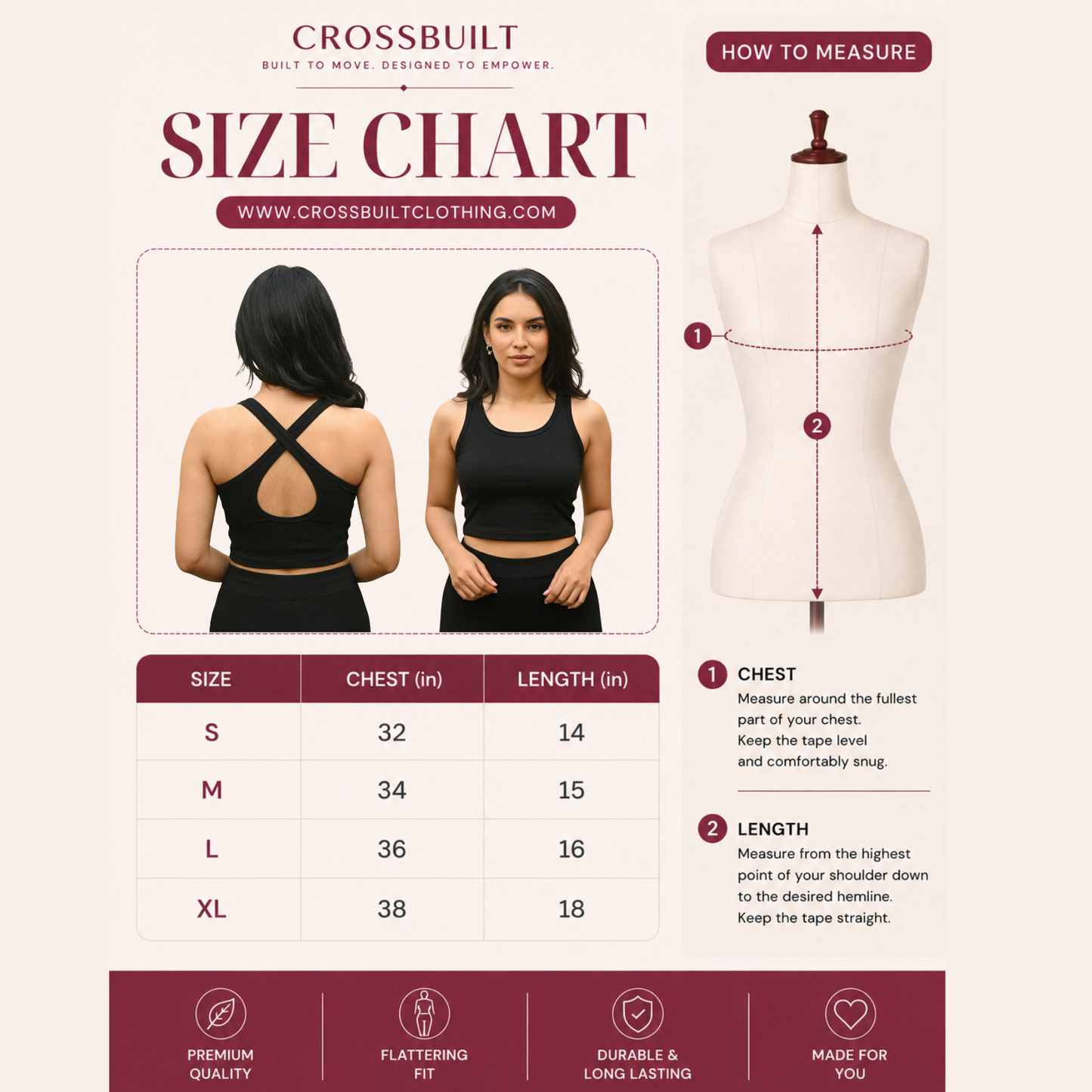 Cross Back Crop top 101