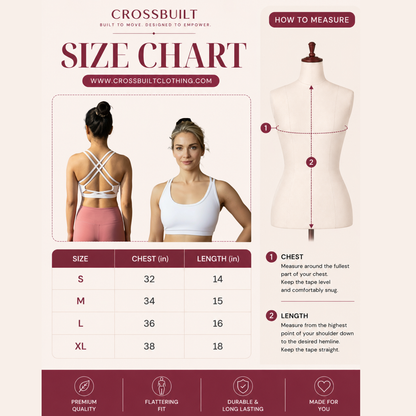 X Back Crop Top