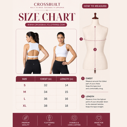 D Back Crop Top