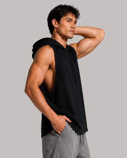 Cut Sleeves Hoodie