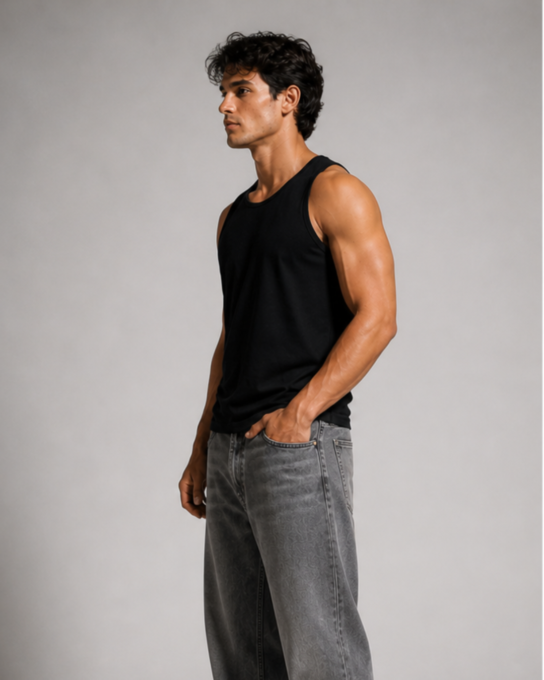 Round Neck Tank Top