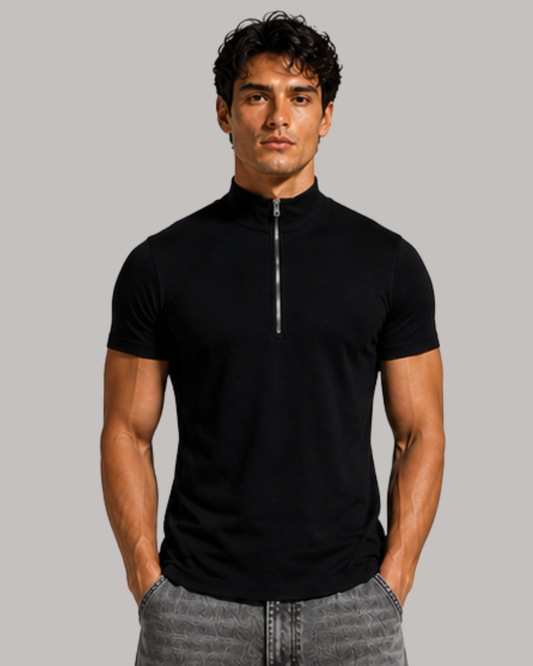 Polo Zippered Tee