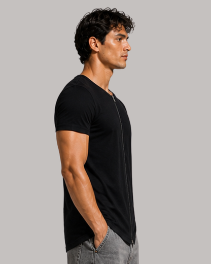 Full Zip Tee