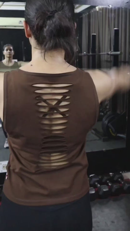 Slit-Back Tank