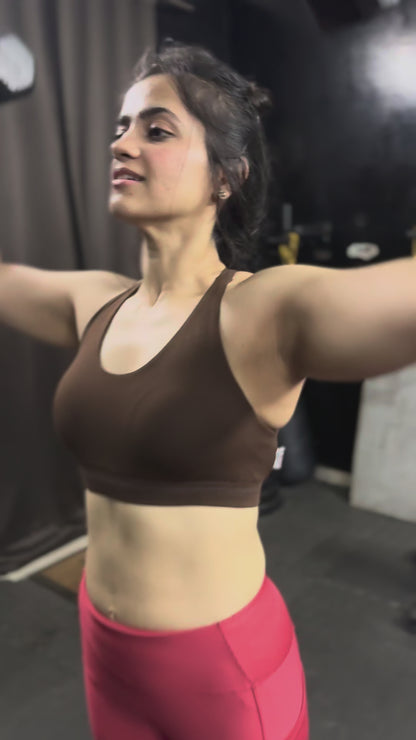 X Back Crop Top