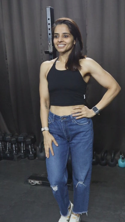 Halter Neck Crop Top