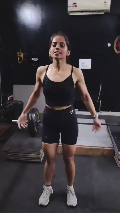 Cross Back Crop Top