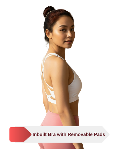 X Back Crop Top