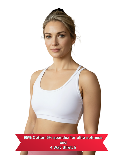 X Back Crop Top