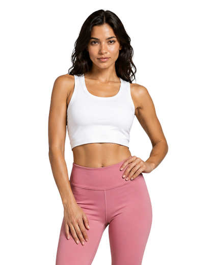 Racer Back Crop Top
