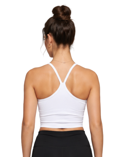 Cross Back Crop Top
