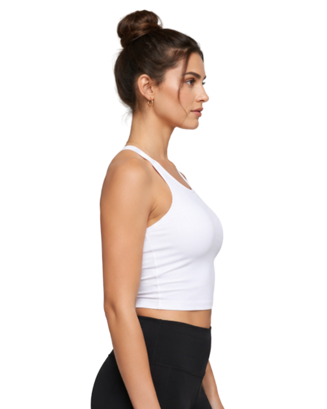 Cross Back Crop Top