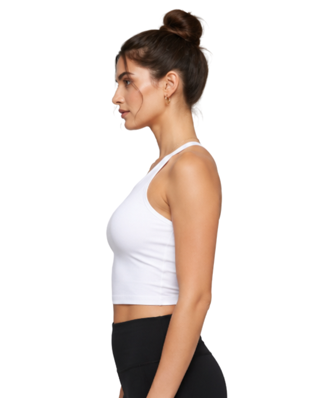 Cross Back Crop Top