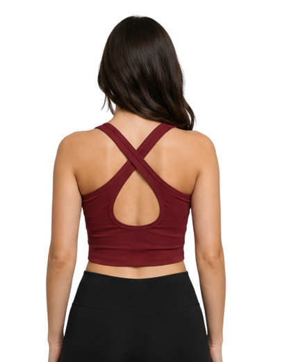 Cross Back Crop top 101