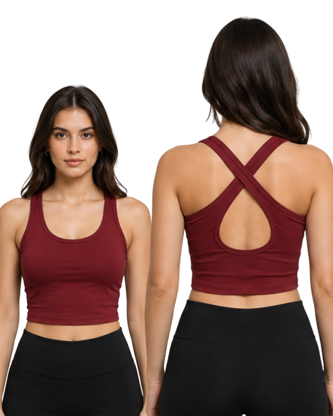 Cross Back Crop top 101