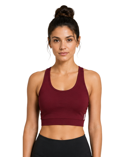X Back Crop Top