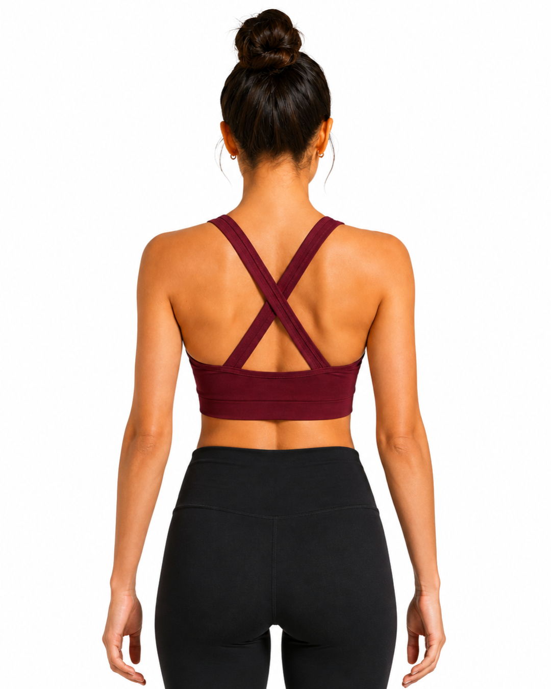 X Back Crop Top