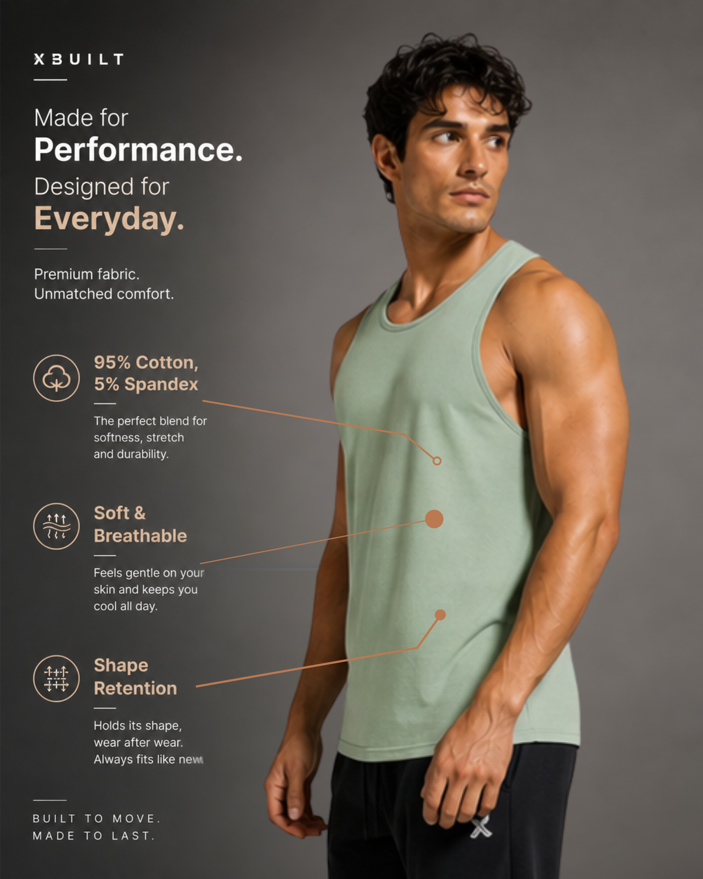 Racer Back Tank Top