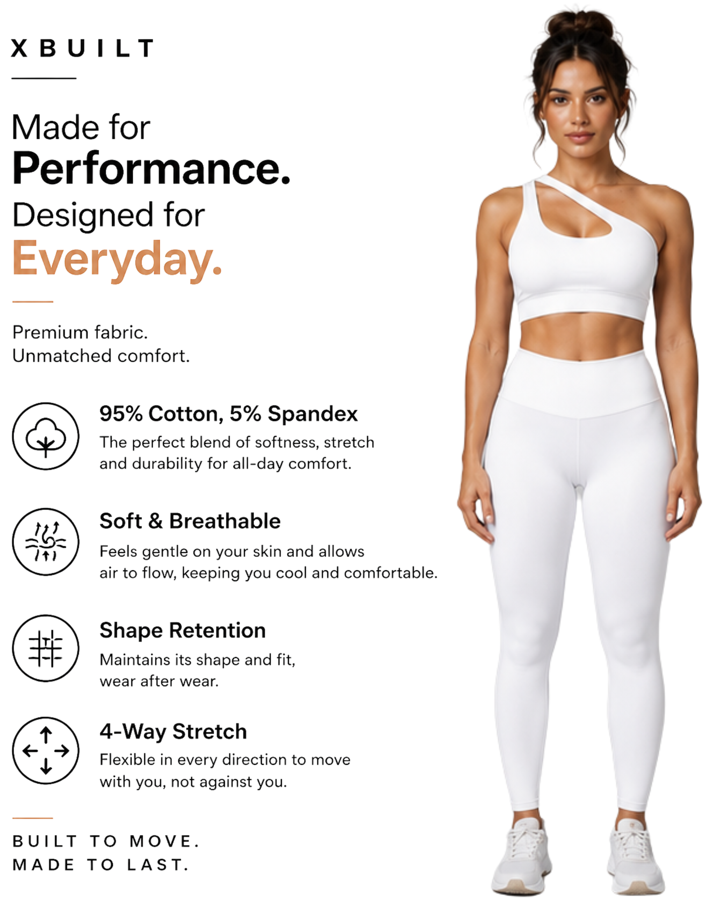 One Shoulder Two straps Crop Top