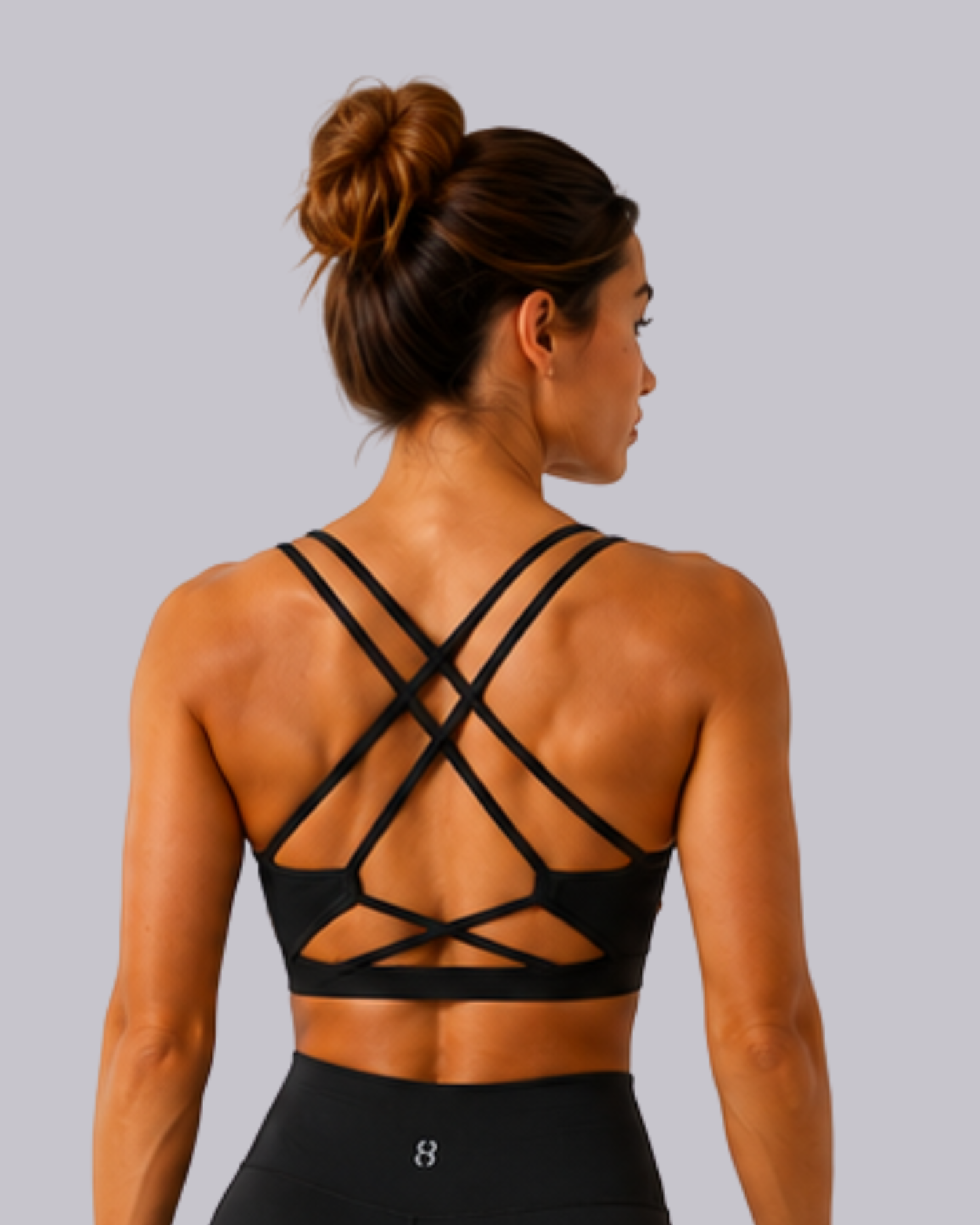 X Back Crop Top