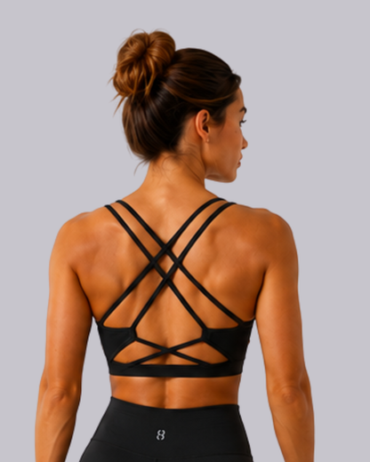 X Back Crop Top