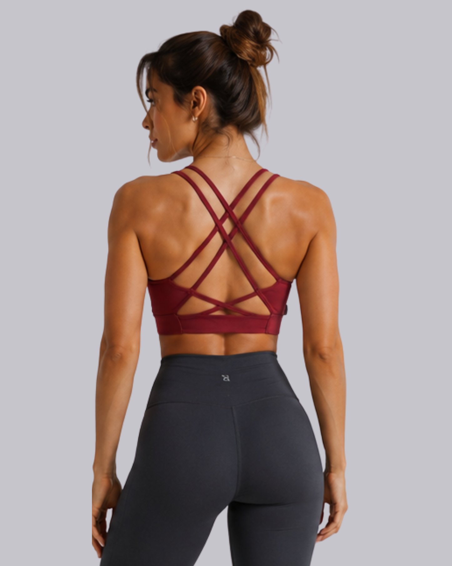 X Back Crop Top