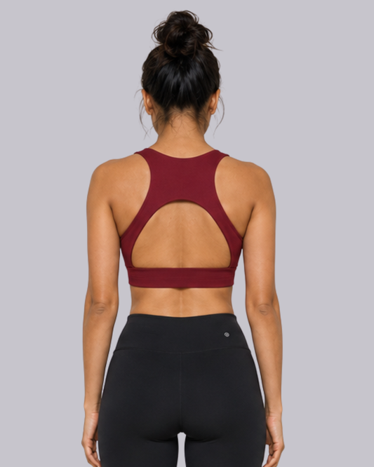 D Back Crop Top