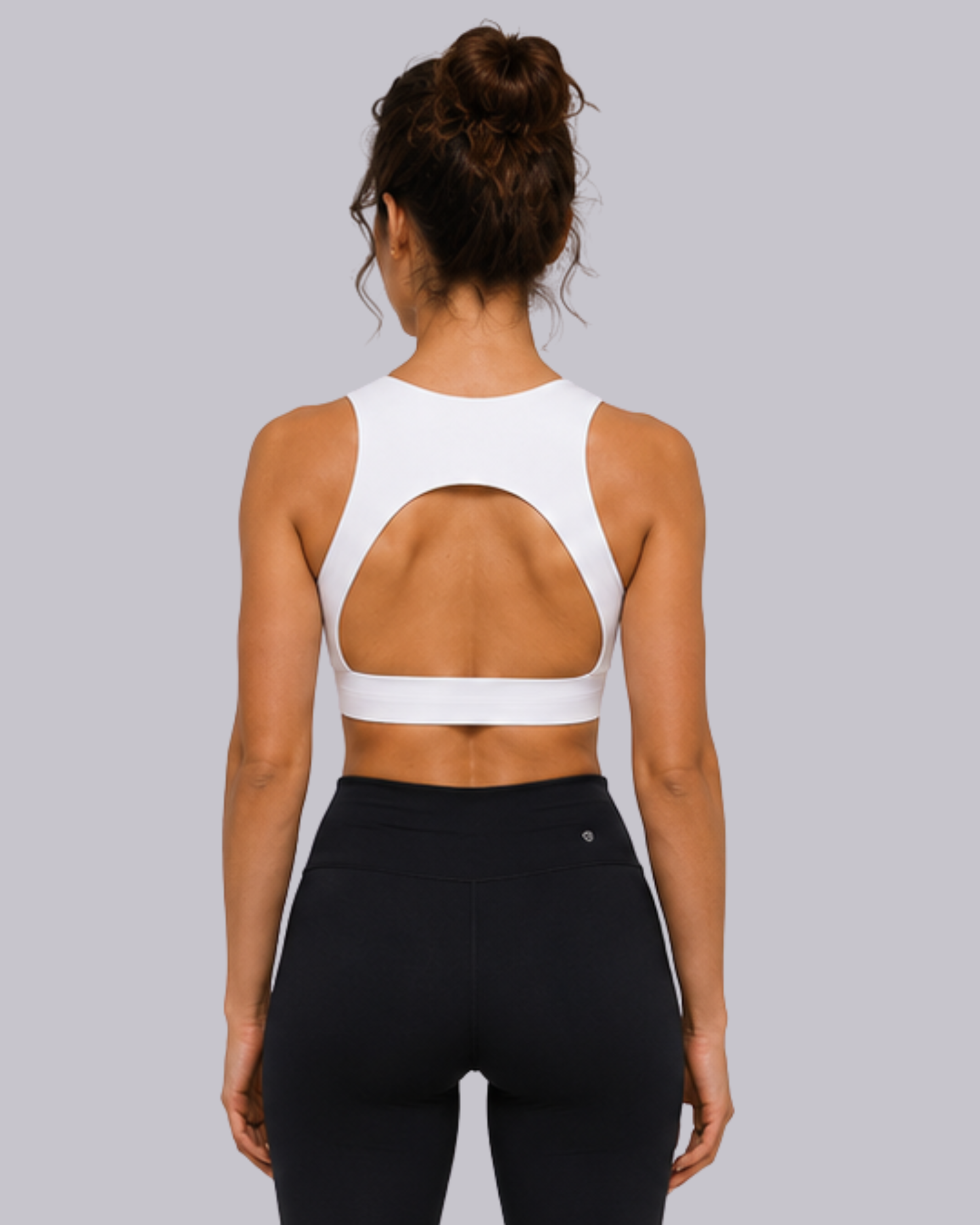 D Back Crop Top