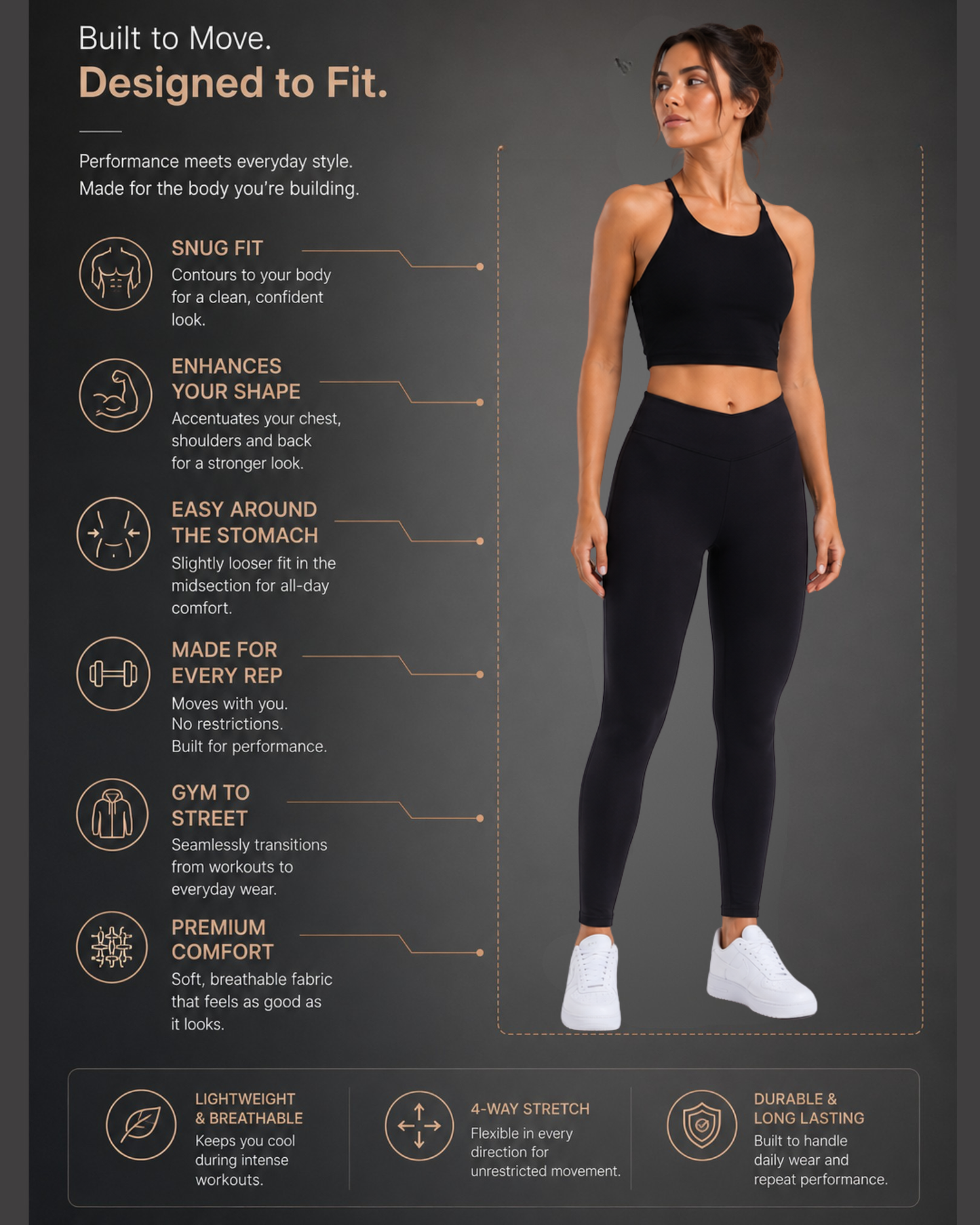 Basic Y Back Crop Top
