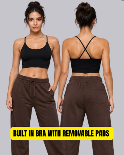 Boat Back Crop Top