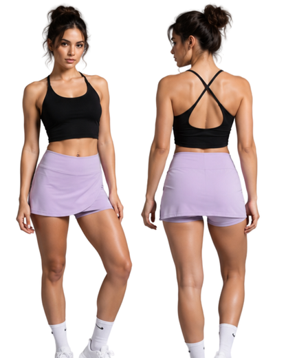 Pettle Back Crop top 101