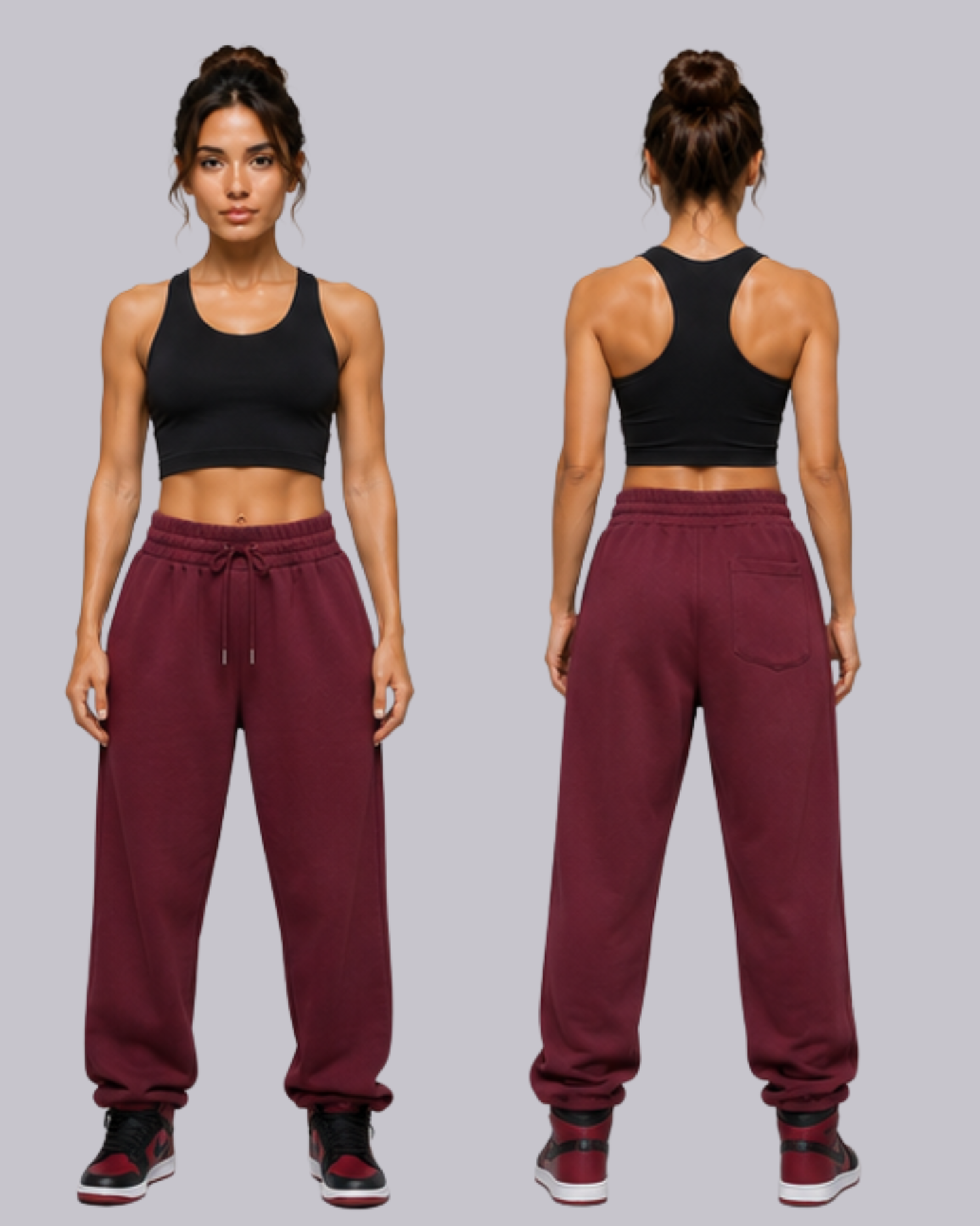 Racer Back Crop Top