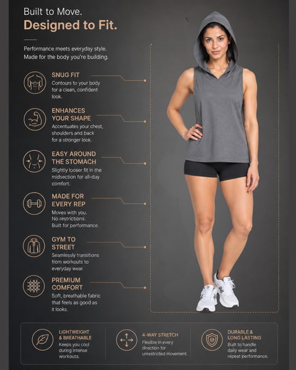 Sleeveless Hoodies