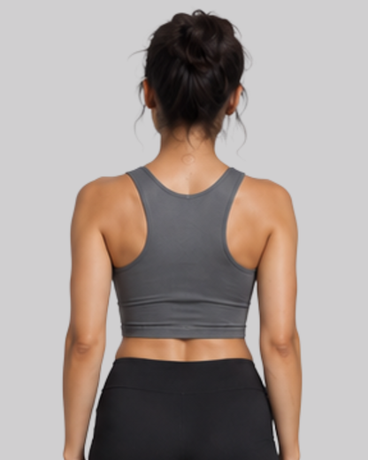 Racer Back Crop Top
