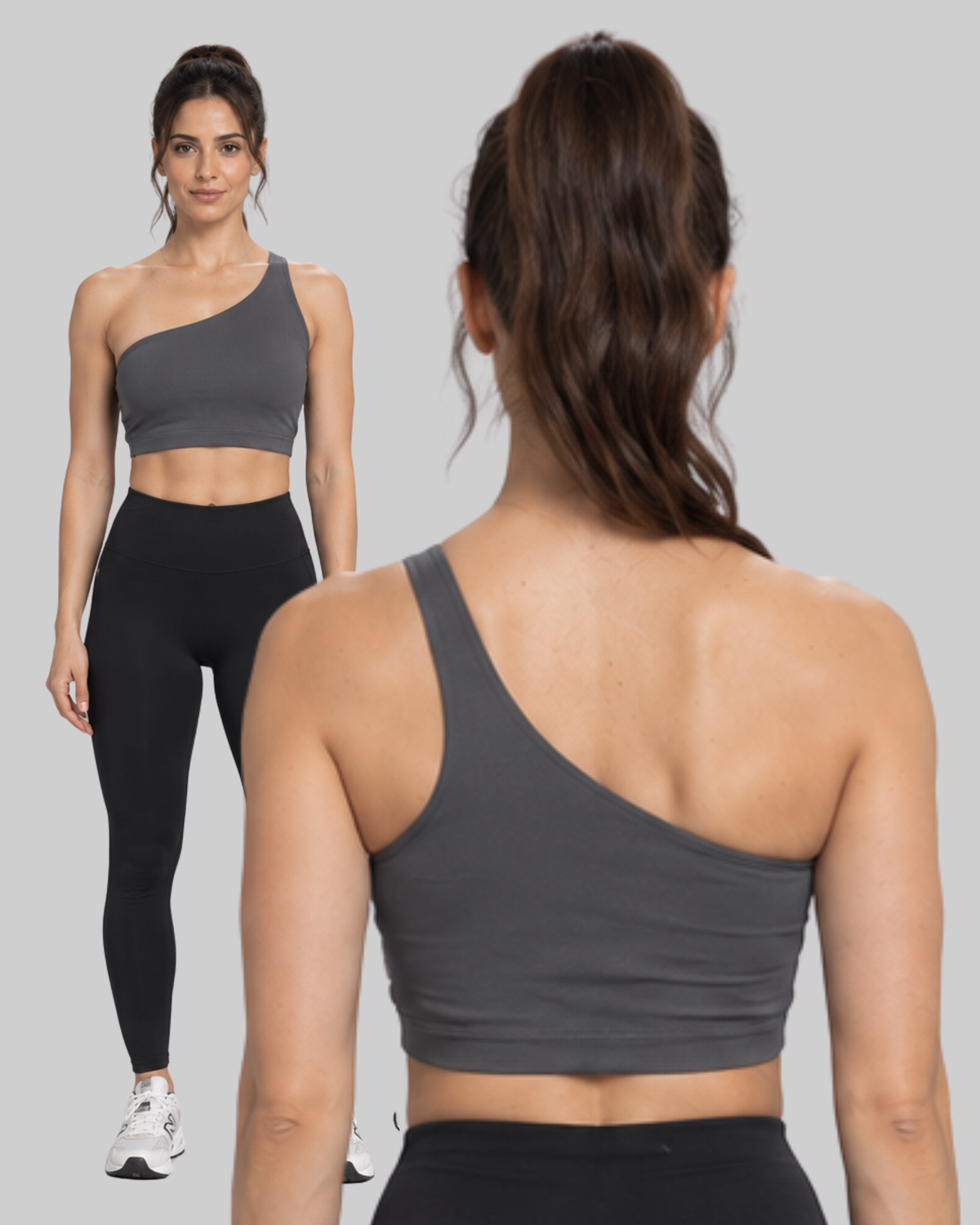 One Shoulder Crop Top
