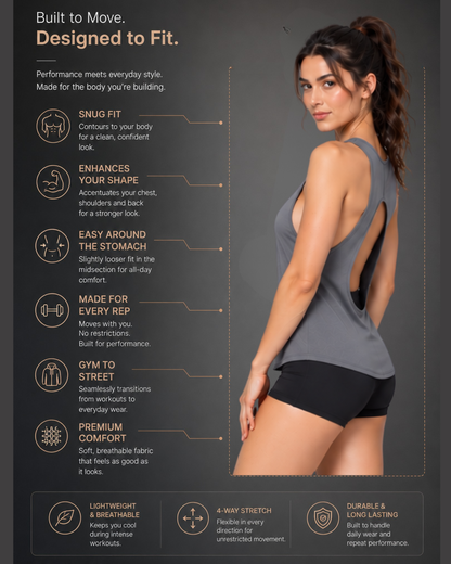Halo Back Tank