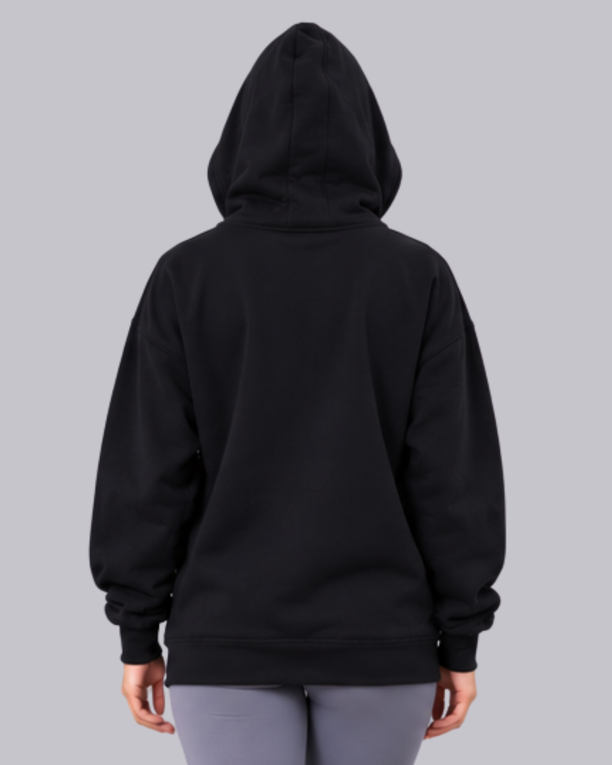 Oversized Drop Shoulders Hoodie