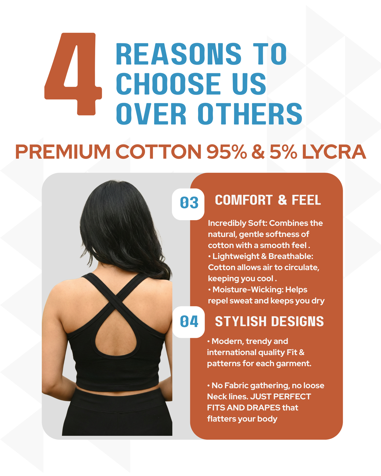 Cross Back Crop top 101
