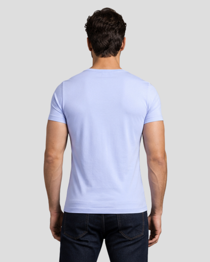 Muscle Fit Round Neck Tee