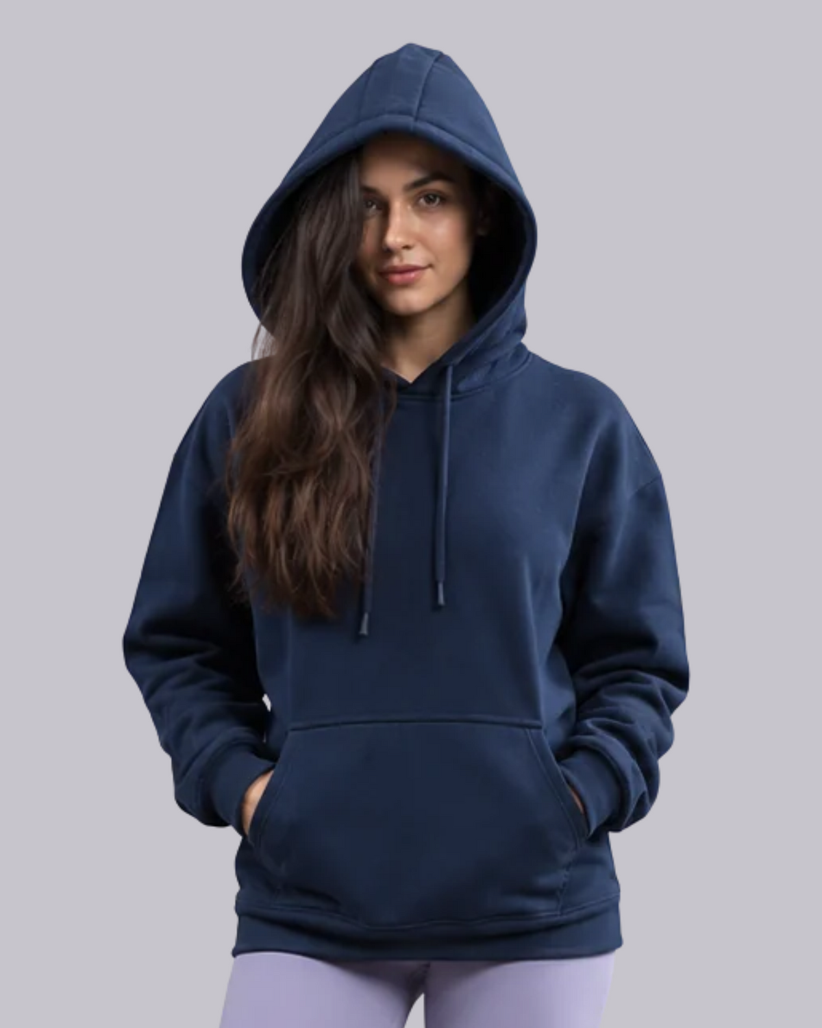 Oversized Drop Shoulders Hoodie